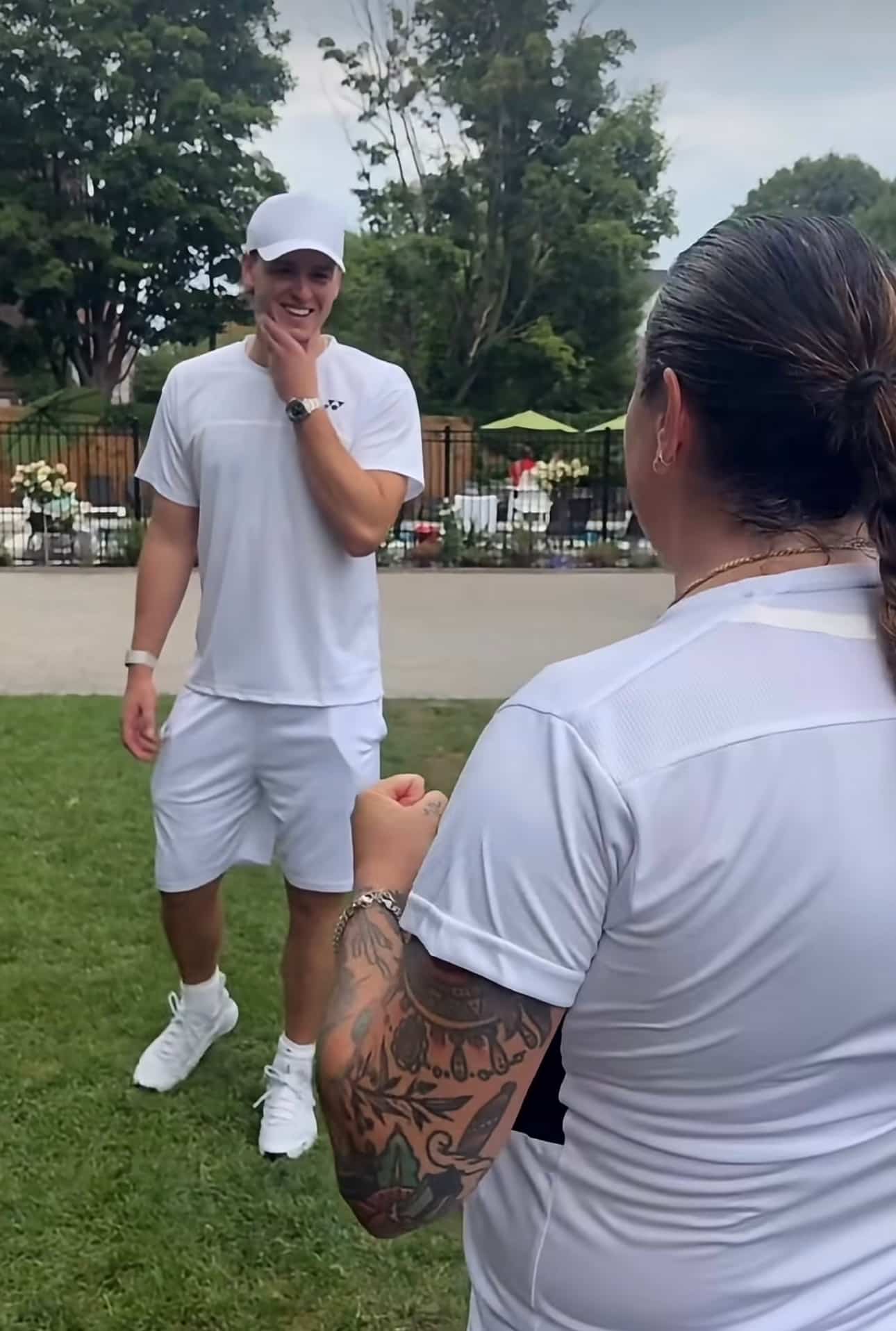 [VIDÉOS] Voici les deux objectifs qu’avait Mariana Mazza en rencontrant le gardien de but des Canadiens Jakub Dobes