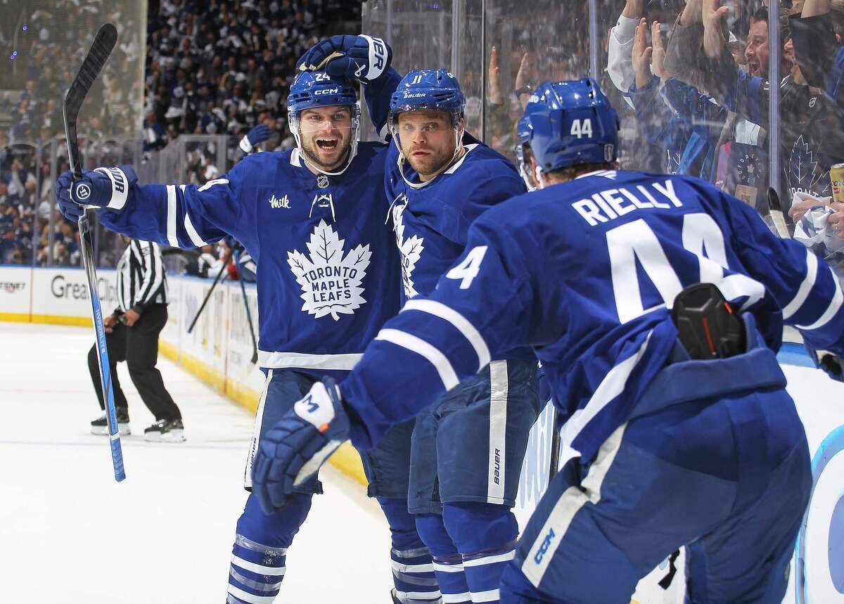 Les Maple Leafs en plein contr&ocirc;le gr&acirc;ce aux anciens du CH