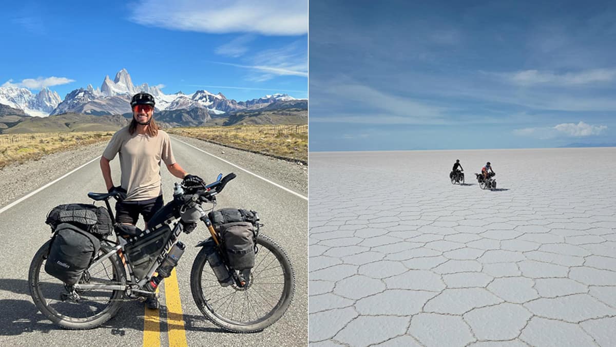 Dominick Ménard: 23 000 km à vélo entre le Canada et la Patagonie