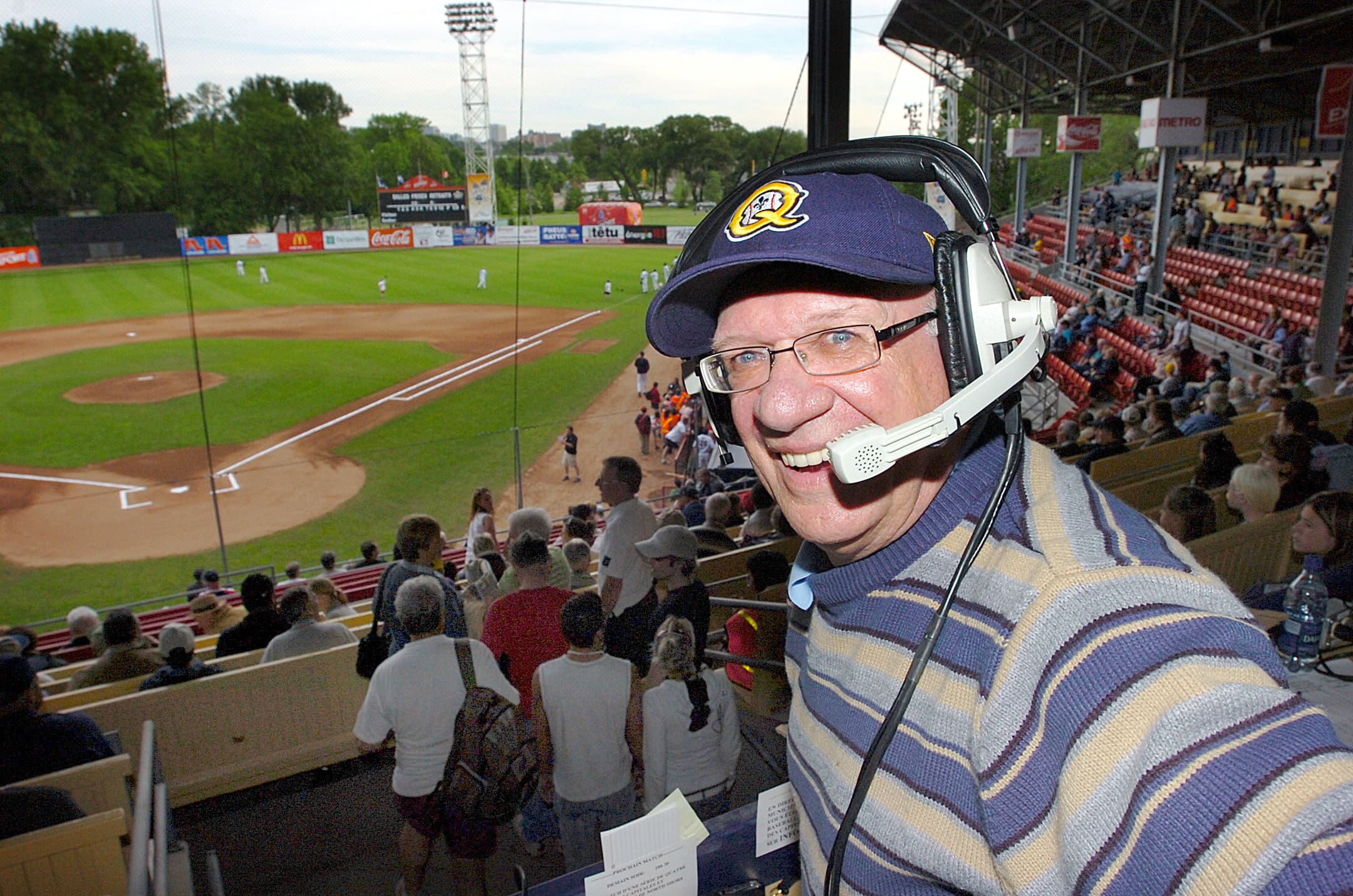 «Es-tu malade, je n’appellerai jamais Jacques Doucet!»: quand Michel Laplante avait sous-estimé l’amour du baseball du grand descripteur... qui est devenu la voix des Capitales