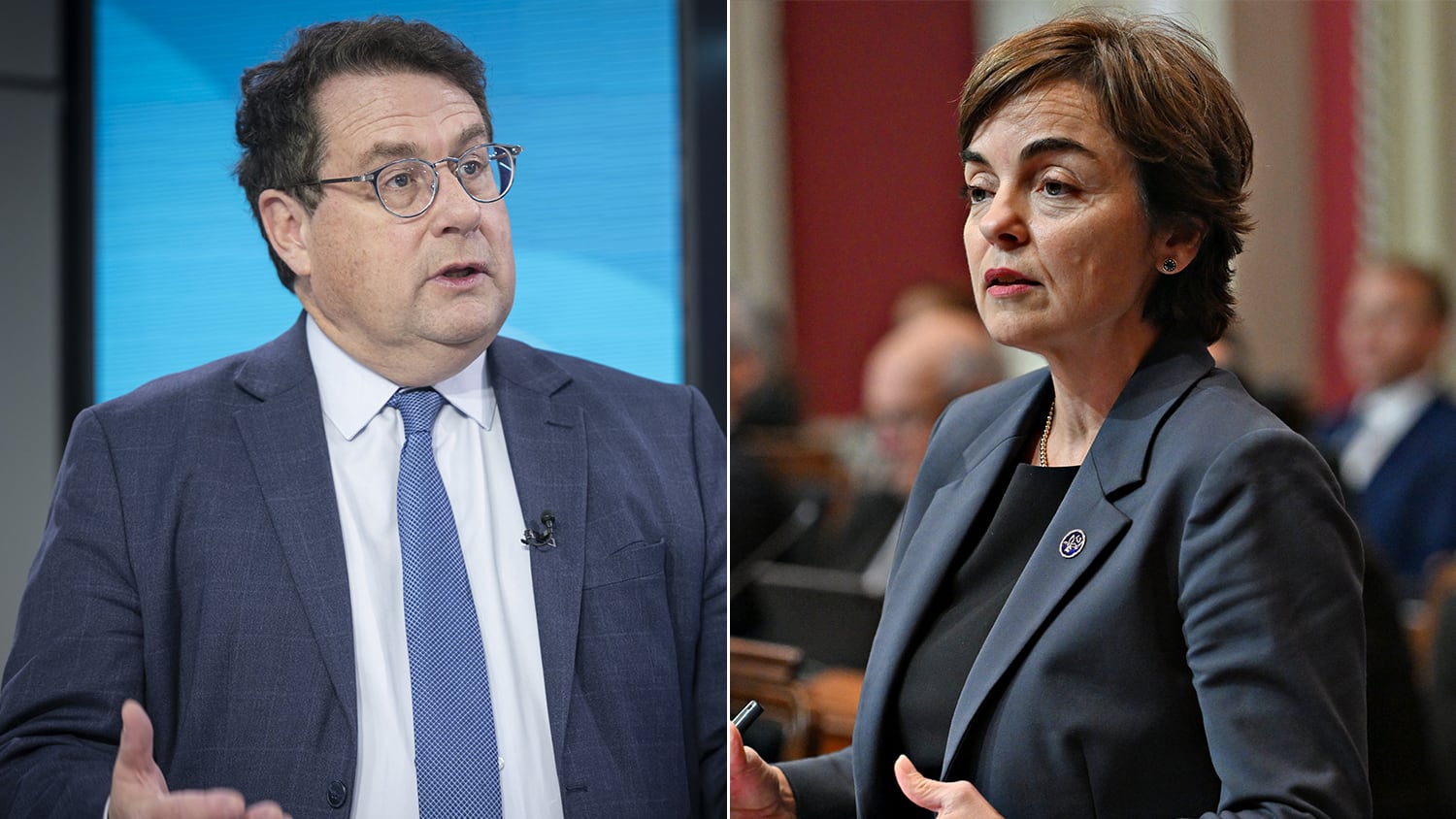 EN DIRECT | Chefferie de la CAQ: Fréchette et Drainville s’affrontent dans un premier débat
