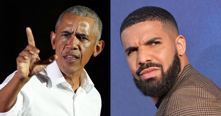 Image principale de l'article Obama donne le feu vert à Drake pour le jouer