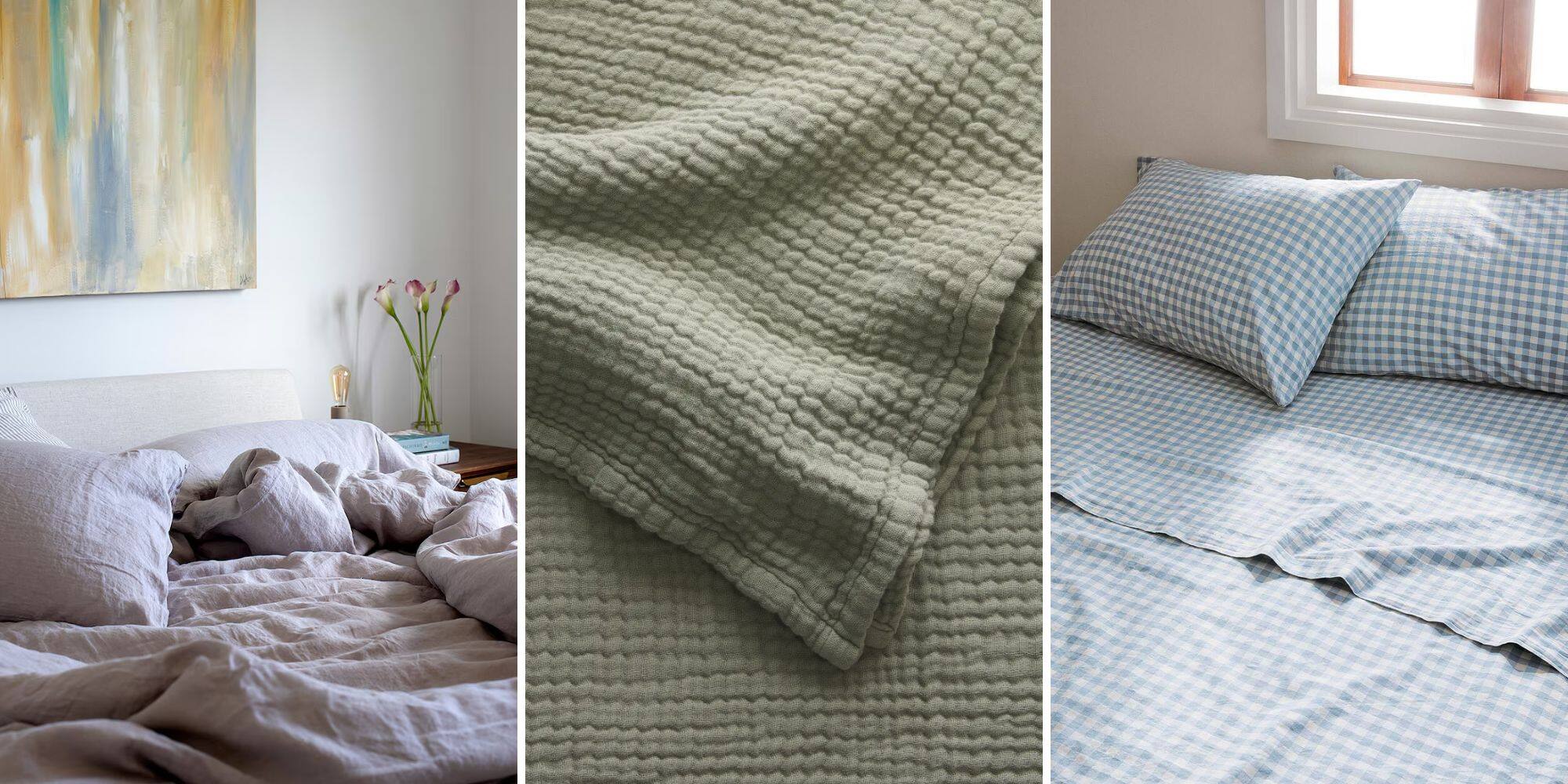 Les meilleurs draps pour le printemps et l’été 