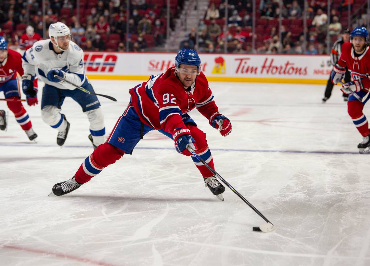 Jonathan Drouin &eacute;corch&eacute; par St&eacute;phane Waite