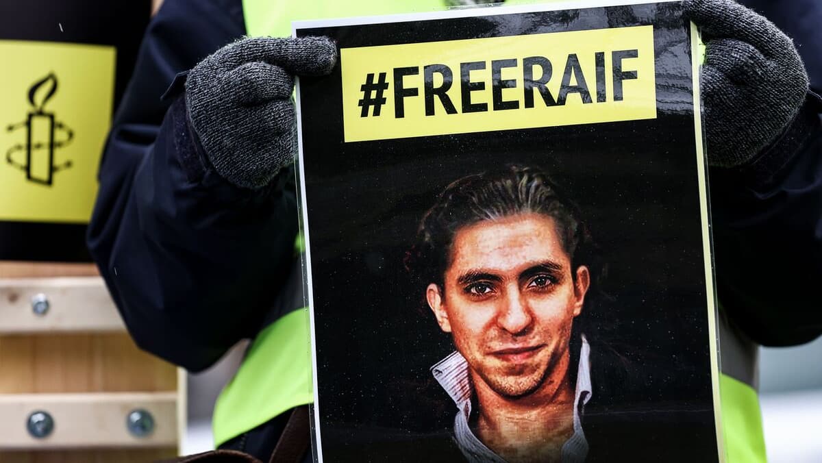 Le blogueur Raïf Badawi libéré
