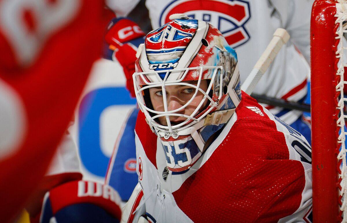Samuel Montembeault gagnerait la coupe cette ann&eacute;e
Samuel Montembeault gagnerait la coupe cette ann&eacute;e