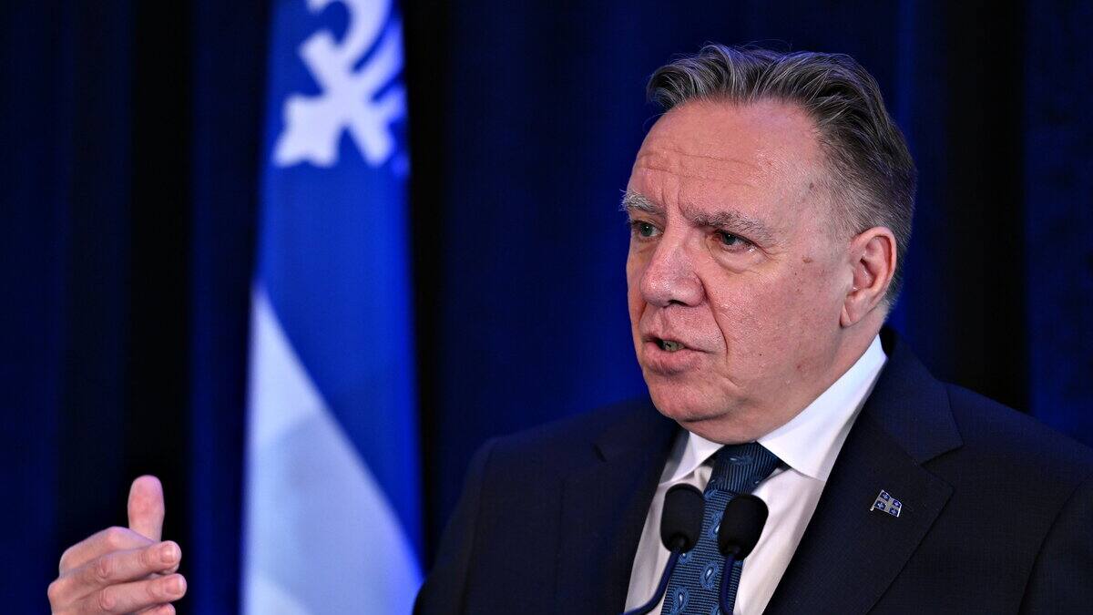 Legault en Allemagne: le premier ministre du Québec, François Legault, veut profiter du réarmement de nos alliés européens