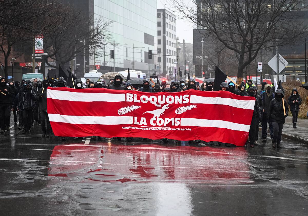 COP15 à Montréal: le SPVM s’attendait à beaucoup plus de manifestants | JDM
