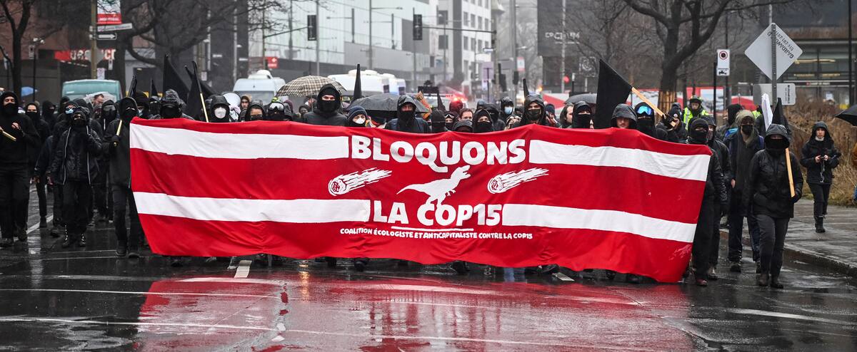 Spvm Riot COP15 à Montréal: le SPVM s’attendait à beaucoup plus de manifestants | JDM