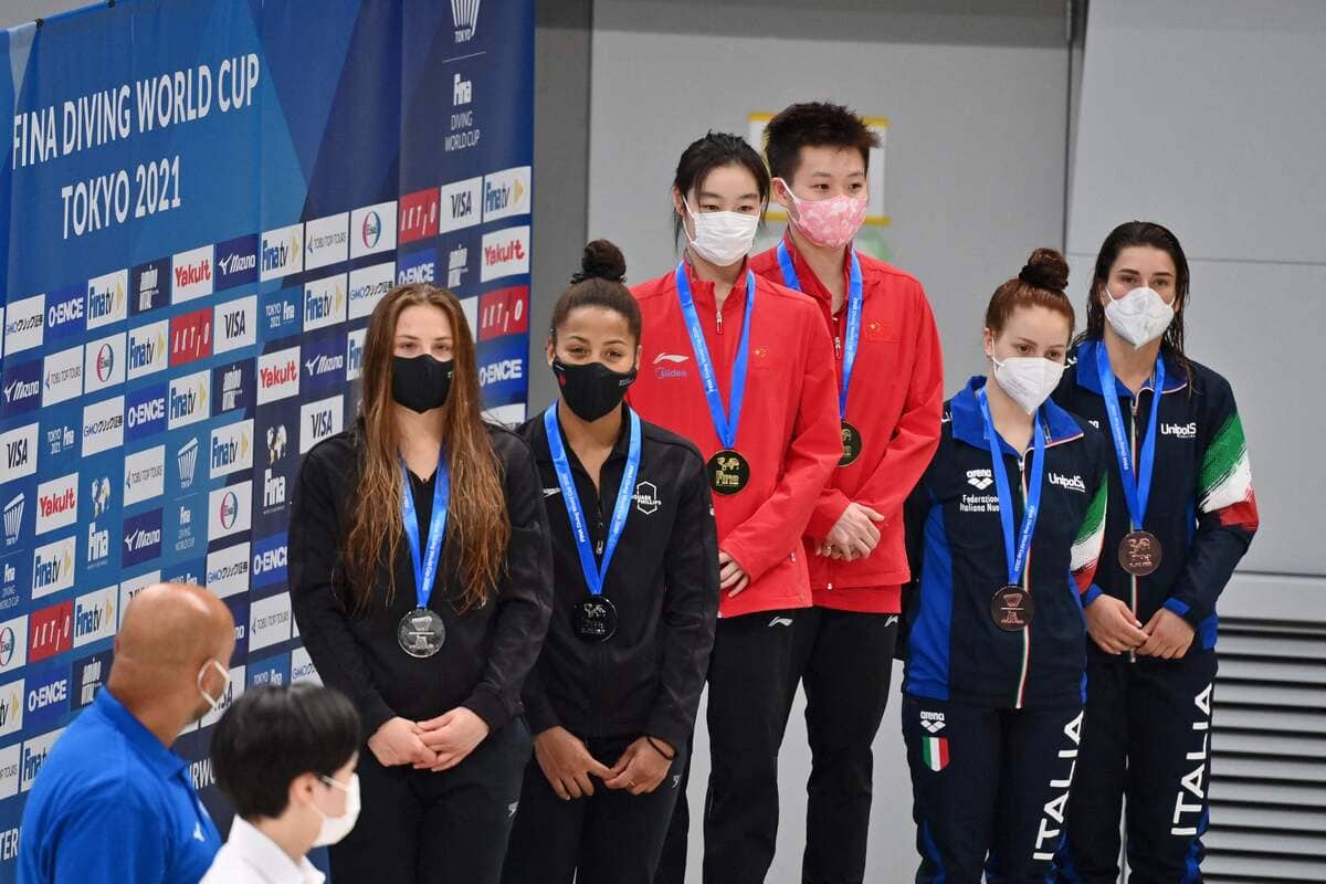 Plongeon: la cinquième place pour Jennifer Abel et Nathan ...