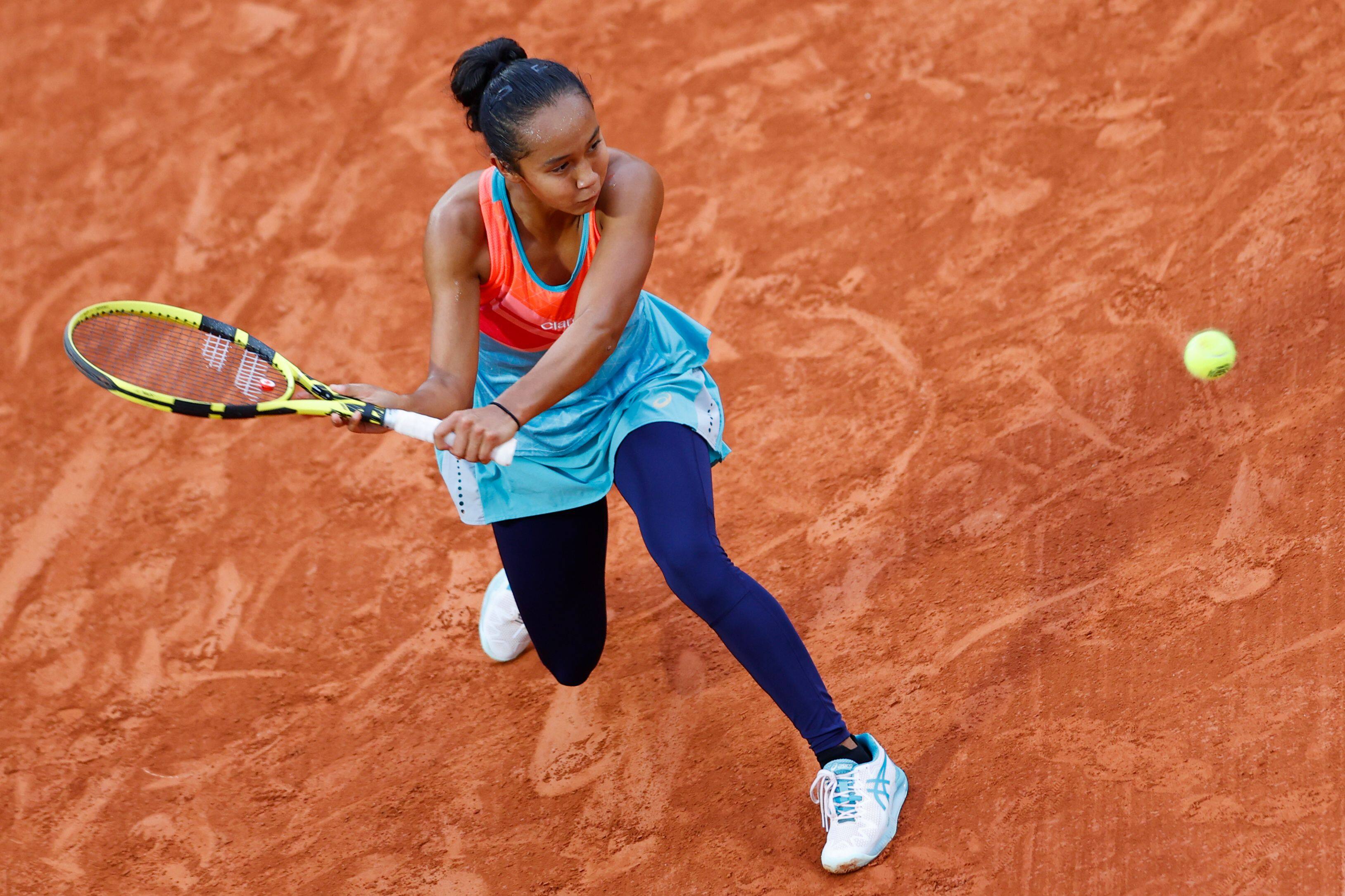 Masters De Rome Leylah Annie Fernandez S Incline Lors Des Qualifications Tva Sports