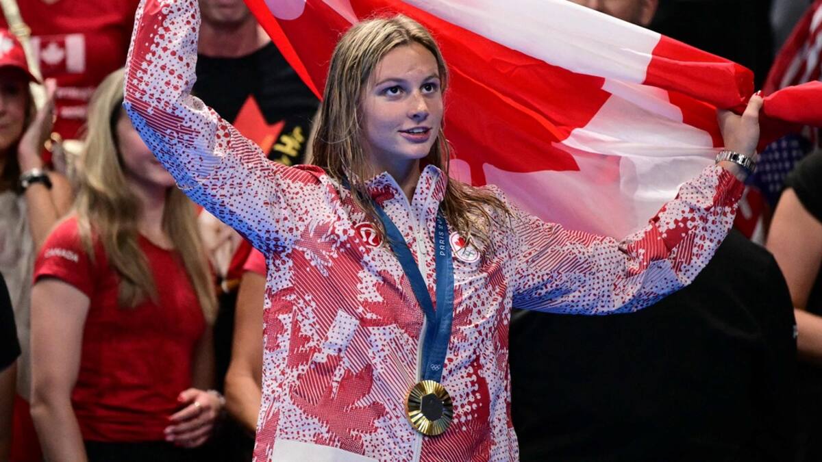Jeux olympiques: la jeune prodige canadienne Summer McIntosh domine complètement et remporte l’or