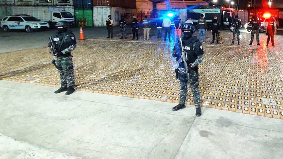 Quatre tonnes de cocaïne saisies dans des sacs de riz dans le port de Barcelone