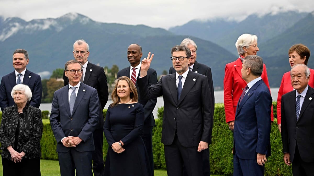 Au G7, Le Maire appelle à «éviter une guerre commerciale» avec la Chine