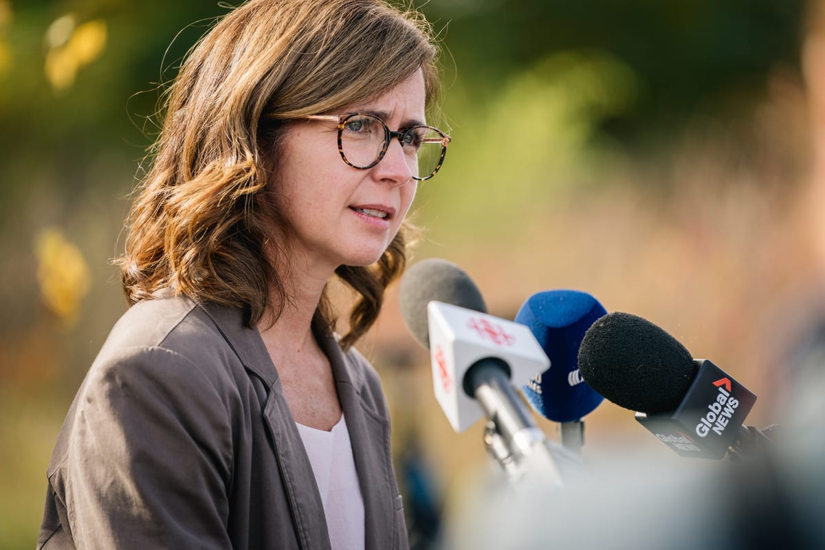 Gineviève Biron, presidente y jefe de la gestión de la salud Quebec.