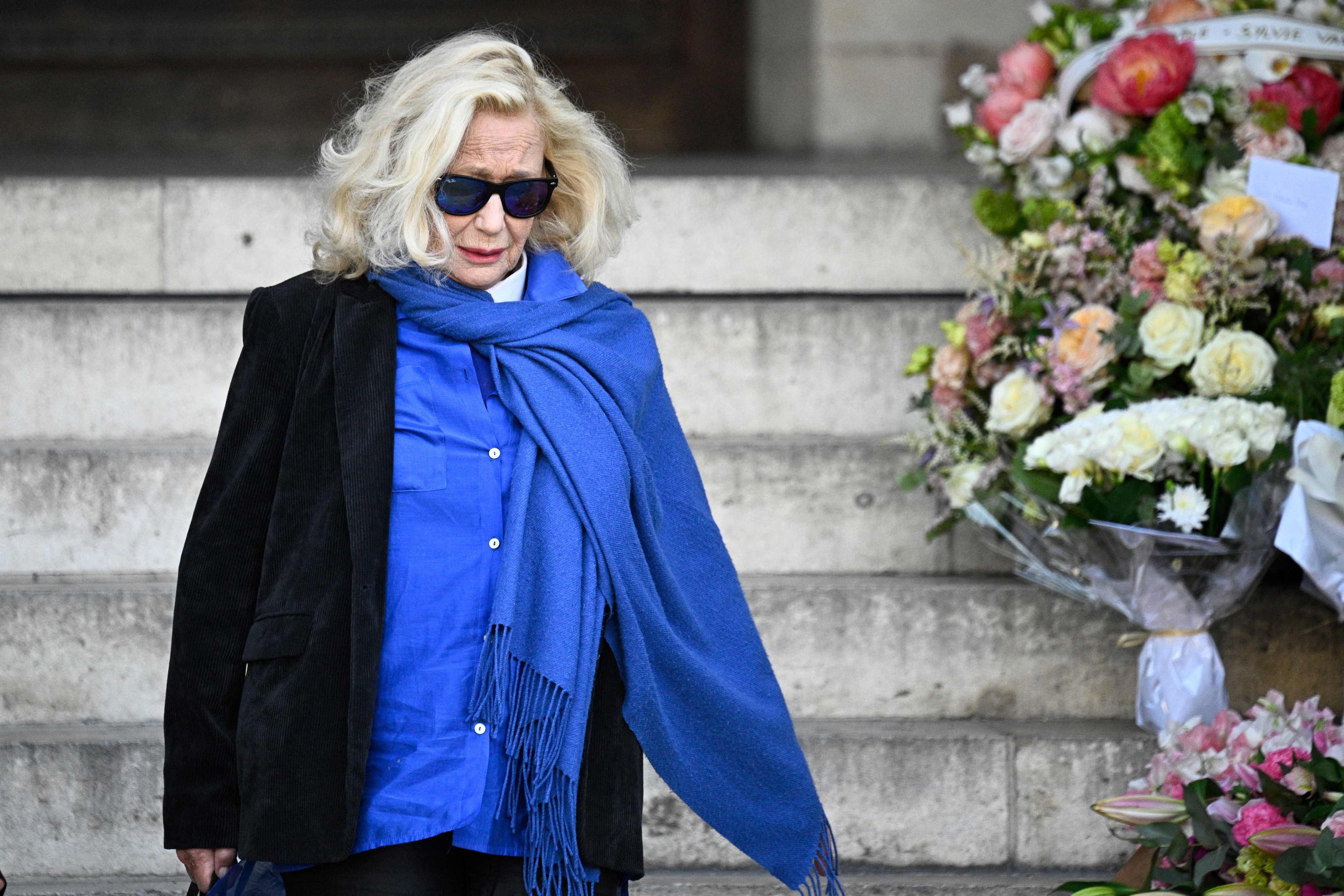 La comédienne Brigitte Fossey.