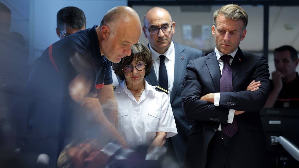 Fires in France: Macron calls to “stay united” to “win the battle” against fire Fires in France: Macron calls to “stay united” to “win the battle” against fire