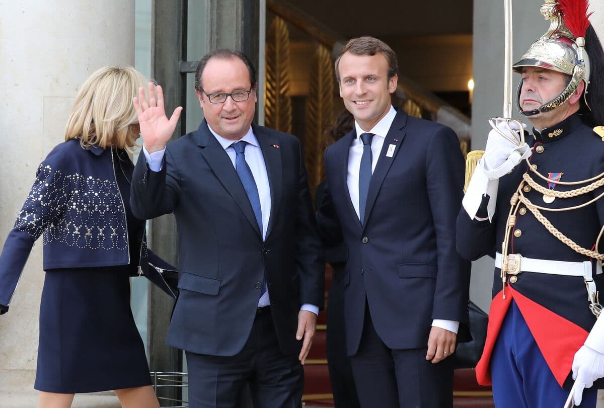 L'ex-pr&eacute;sident Hollande appelle &agrave; voter Macron au second tour