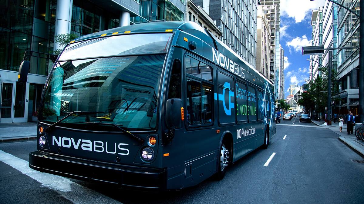 Une commande de 60 autobus électriques pour Nova Bus