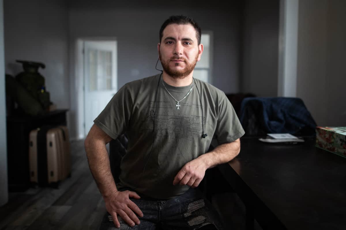 Tout quitter au Canada pour aller d&eacute;fendre l'Ukraine