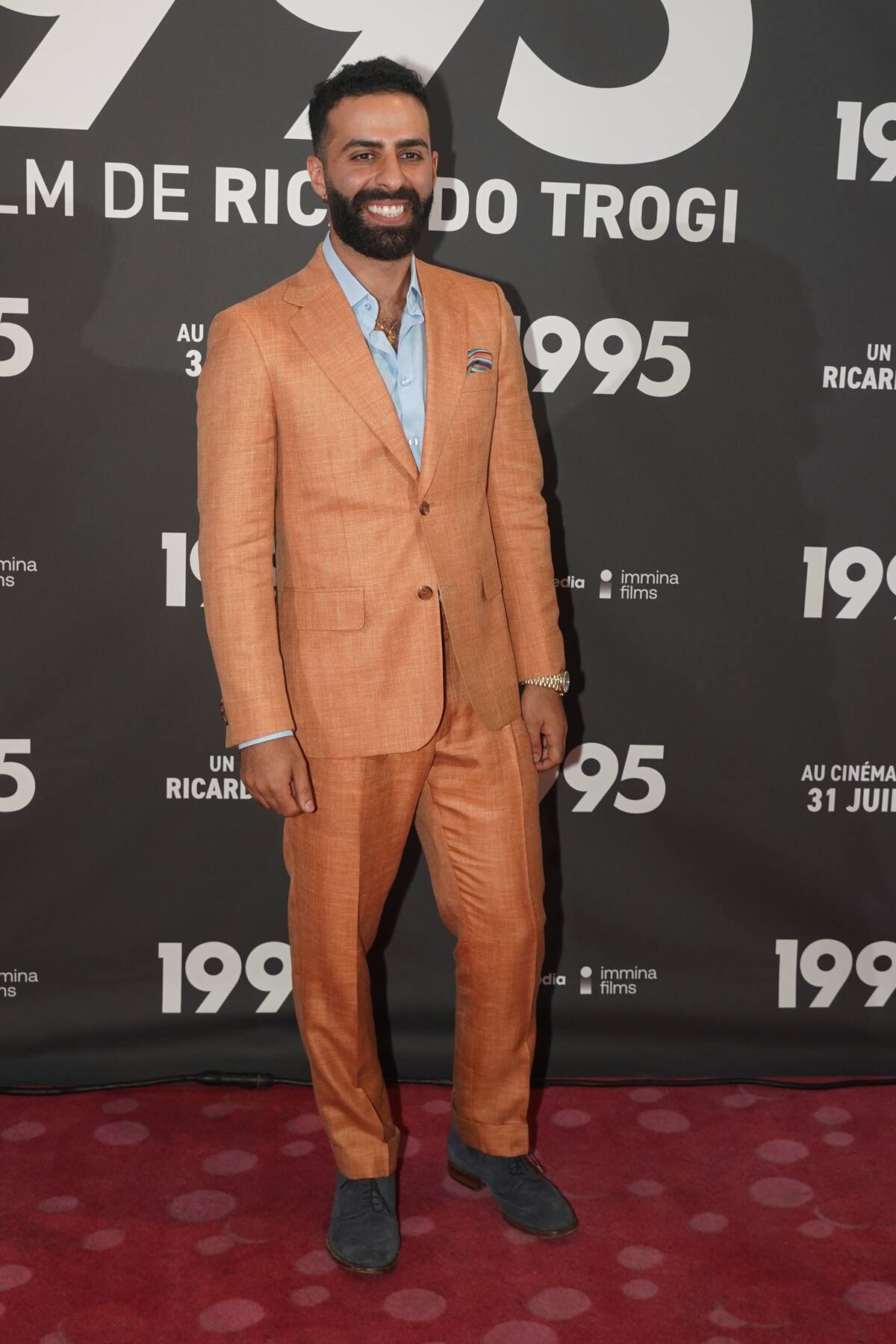 [PHOTOS]  De la gran visita: Denis Villeneuve en la alfombra roja de la película “1995” de su amigo Ricardo Trogi