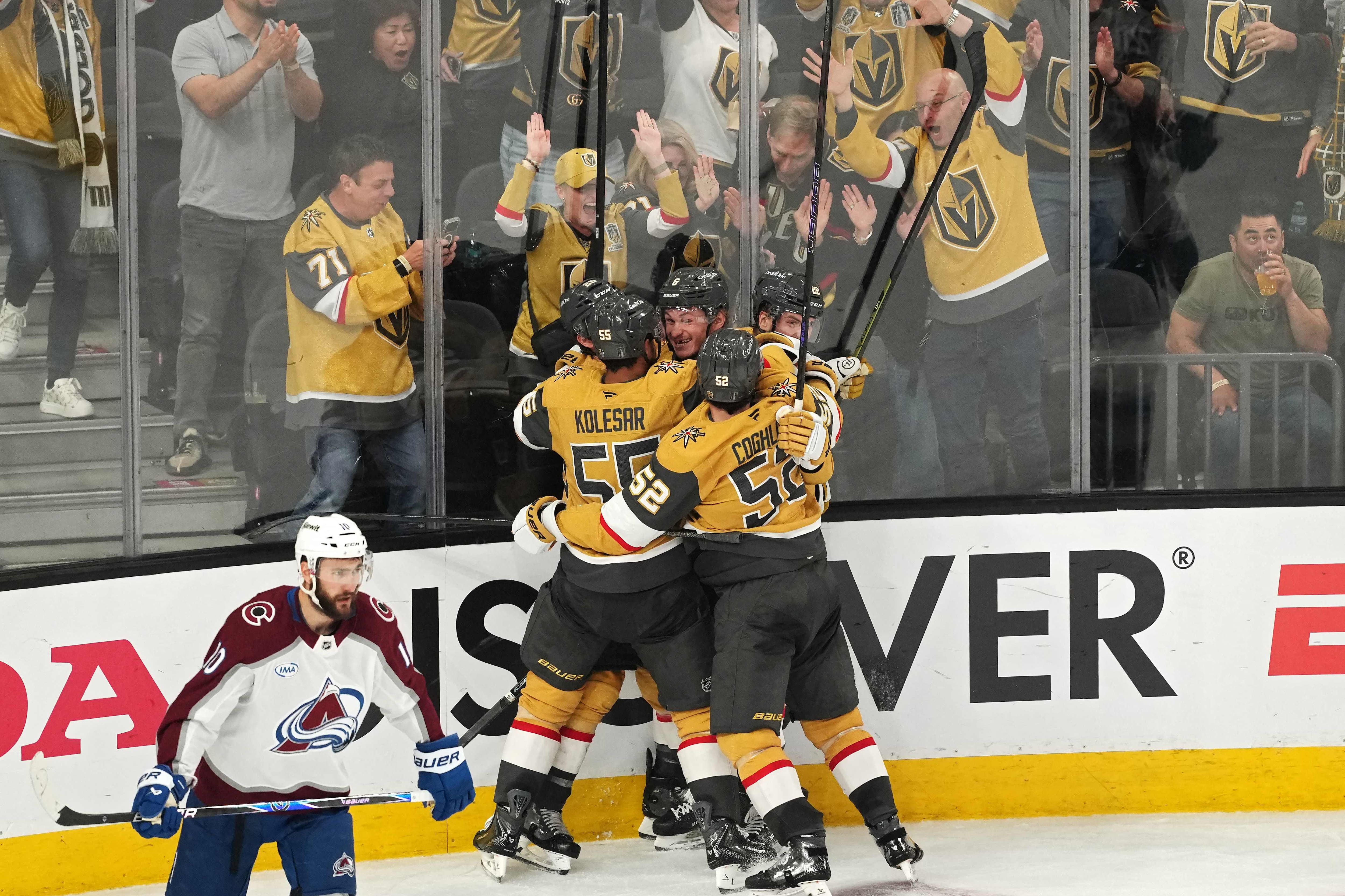 Vegas Golden Knights Sweep Colorado Avalanche to Reach Stanley Cup Finals