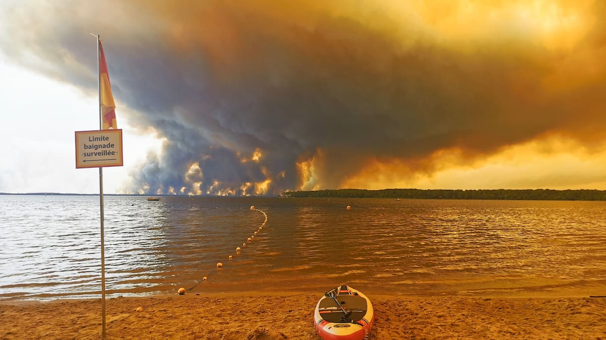 Forest fire in France: two smokers prosecuted Forest fire in France: two smokers prosecuted