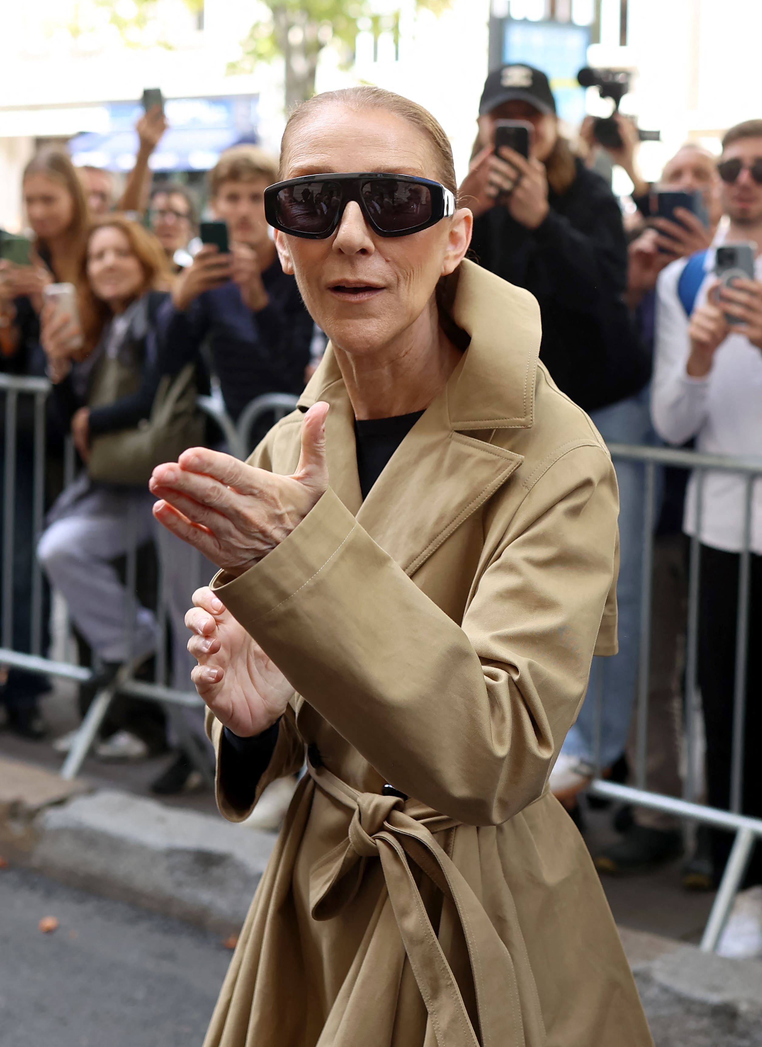 Céline Dion donne une leçon de style aux Parisiens