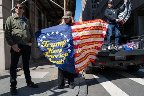 New York silahları, Trump'ın olası suç duyurusunda bulunmadan önce izliyor