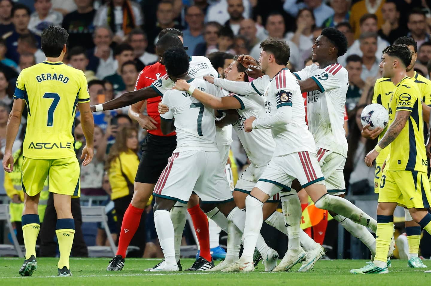 Vinicius Jr écope d'une suspension de quatre rencontres après un incident physique