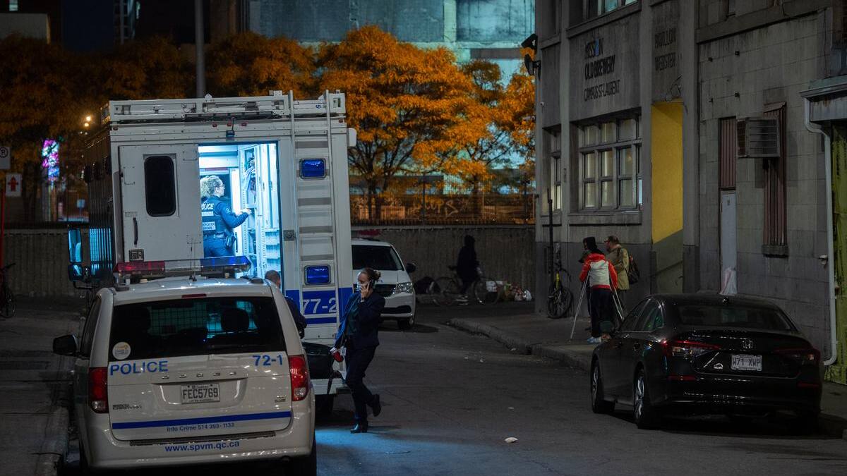 Montréal: un itinérant de 46 ans agressé par arme blanche