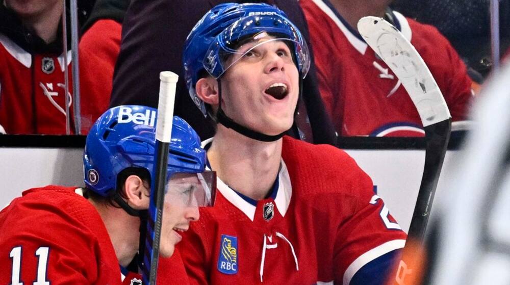 Slafkovsky, le 4e plus jeune de l'histoire