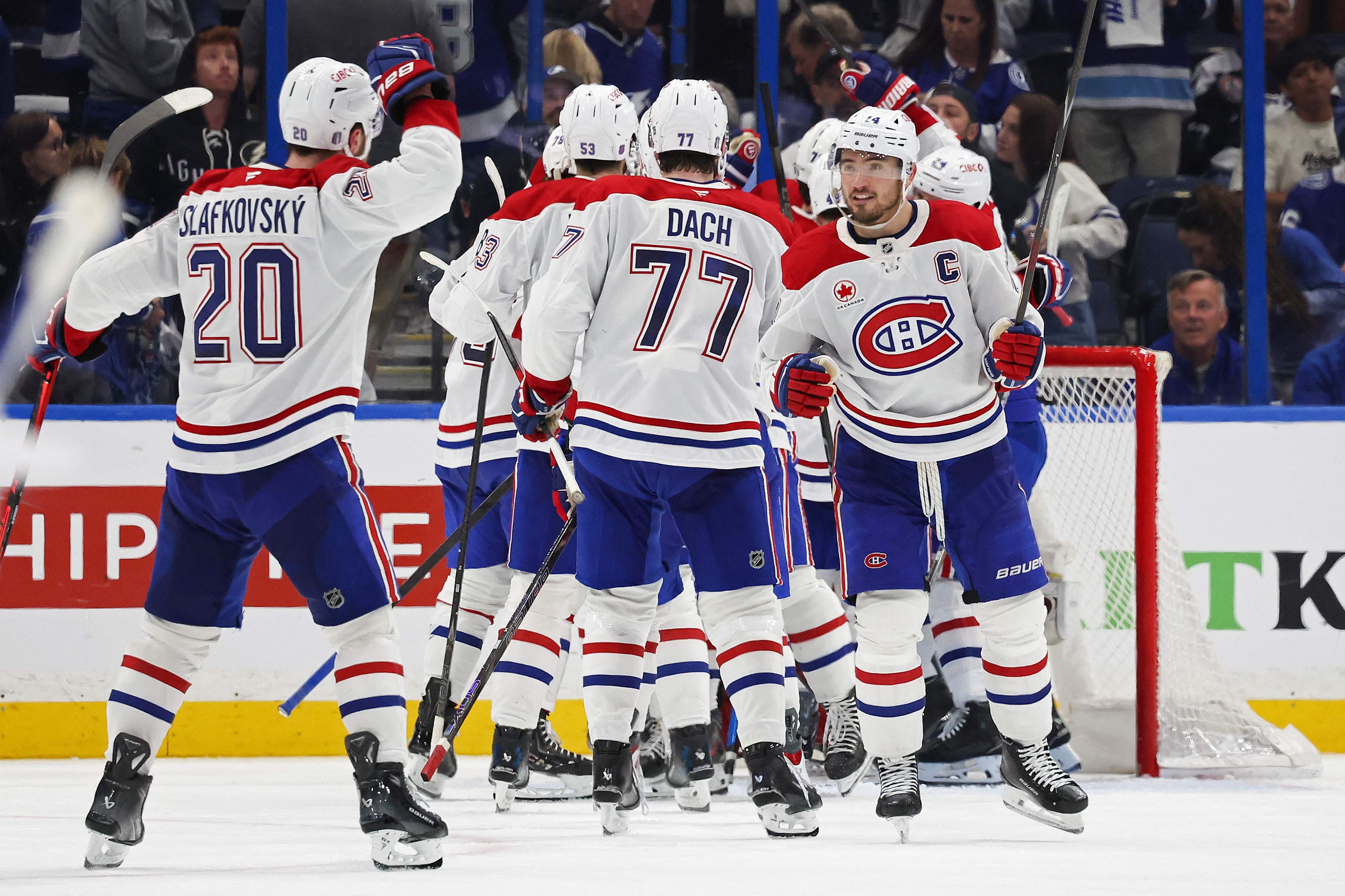 9 tirs au but: le Canadien bat un record dans la victoire