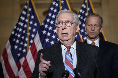 Mitch McConnell, tenor de la derecha estadounidense, anuncia su próximo retiro