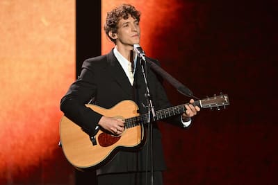 Alexandra Stréliski en las llanuras de Abraham el 8 de julio de 2024.