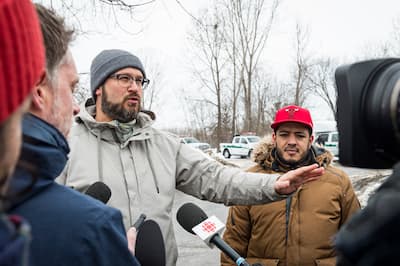 André Beaudoin y Mike Haddad