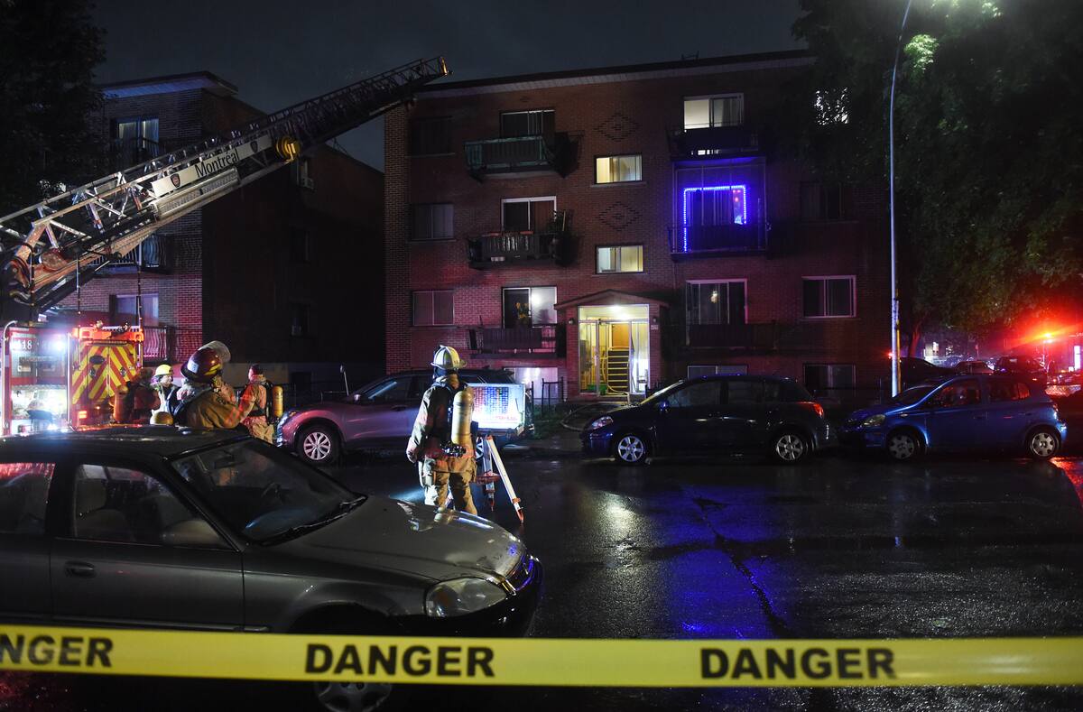Cocktail Molotov: un immeuble r&eacute;sidentiel cibl&eacute; &agrave; Montr&eacute;al-Nord