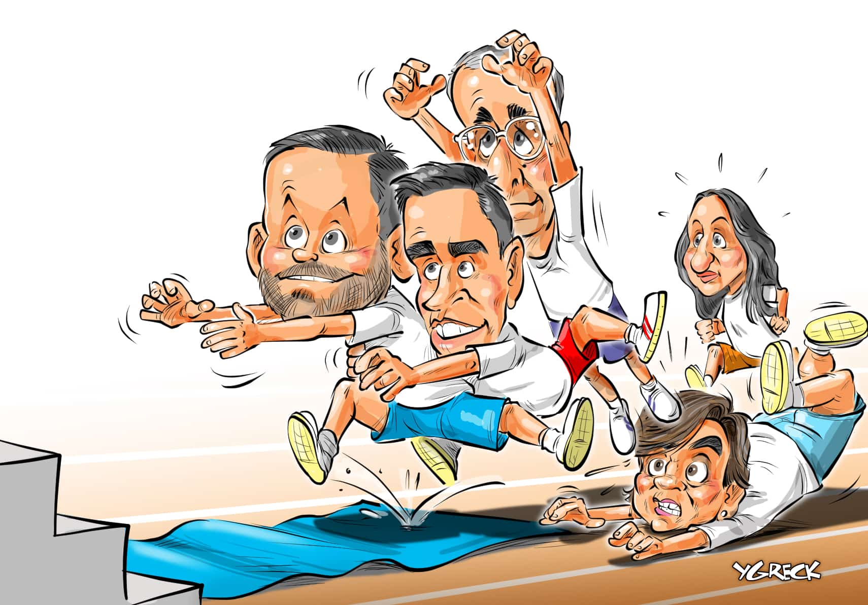 La caricature d’Ygreck