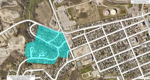 Exit perimeter in La Baie on Saturday, June 18, 2022.