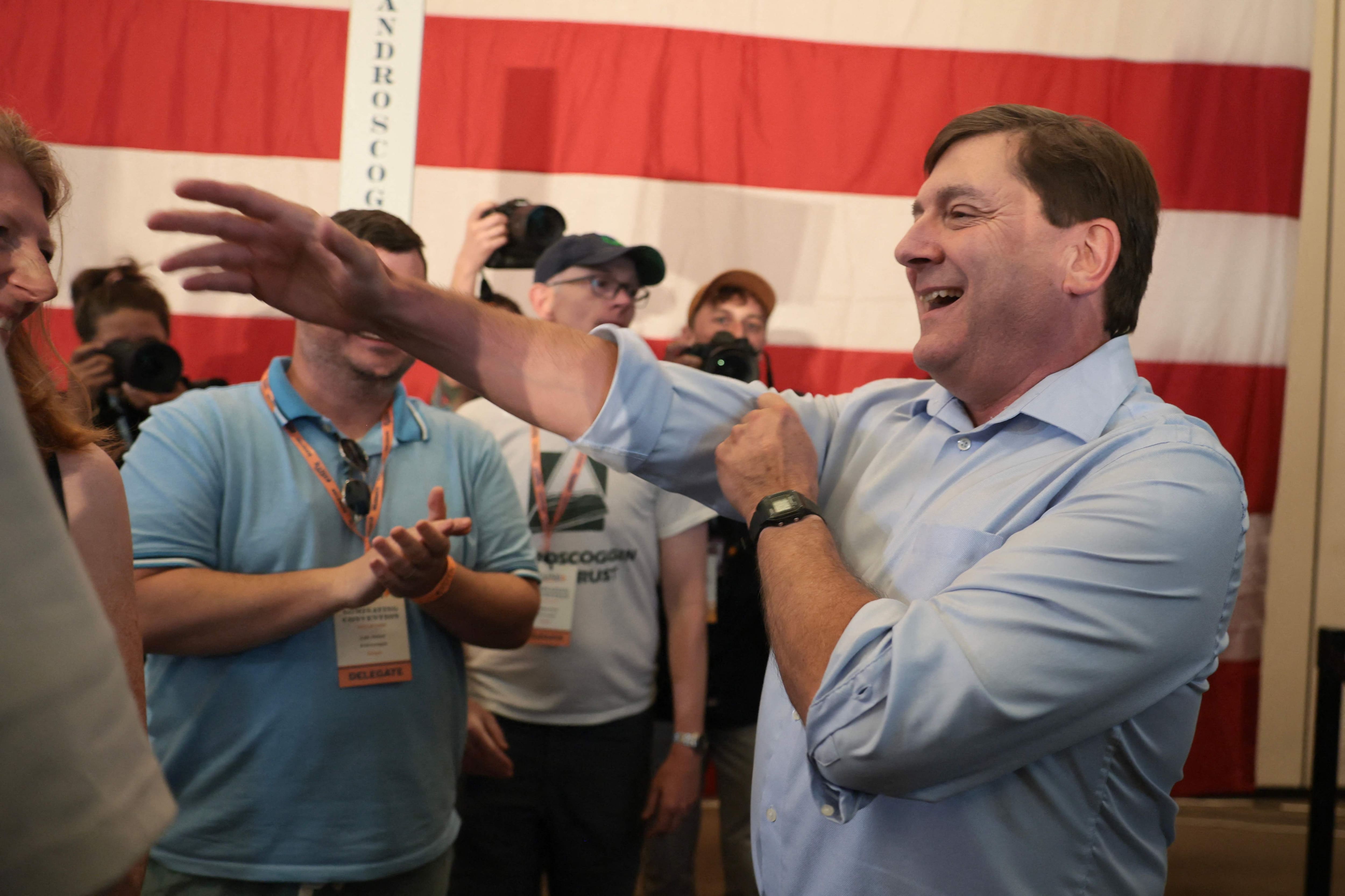 New Democratic candidate in Maine, to replace the one accused of rape