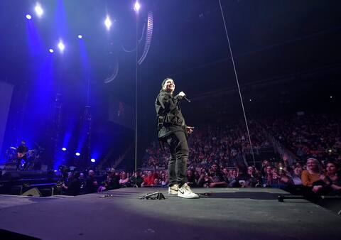 Roxane Bruneau at the Bell Center: an exceptional end to the tour