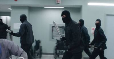 Los insurgentes asaltaron la urgencia del Hospital Saint-Vincent en la final de la tercera temporada de