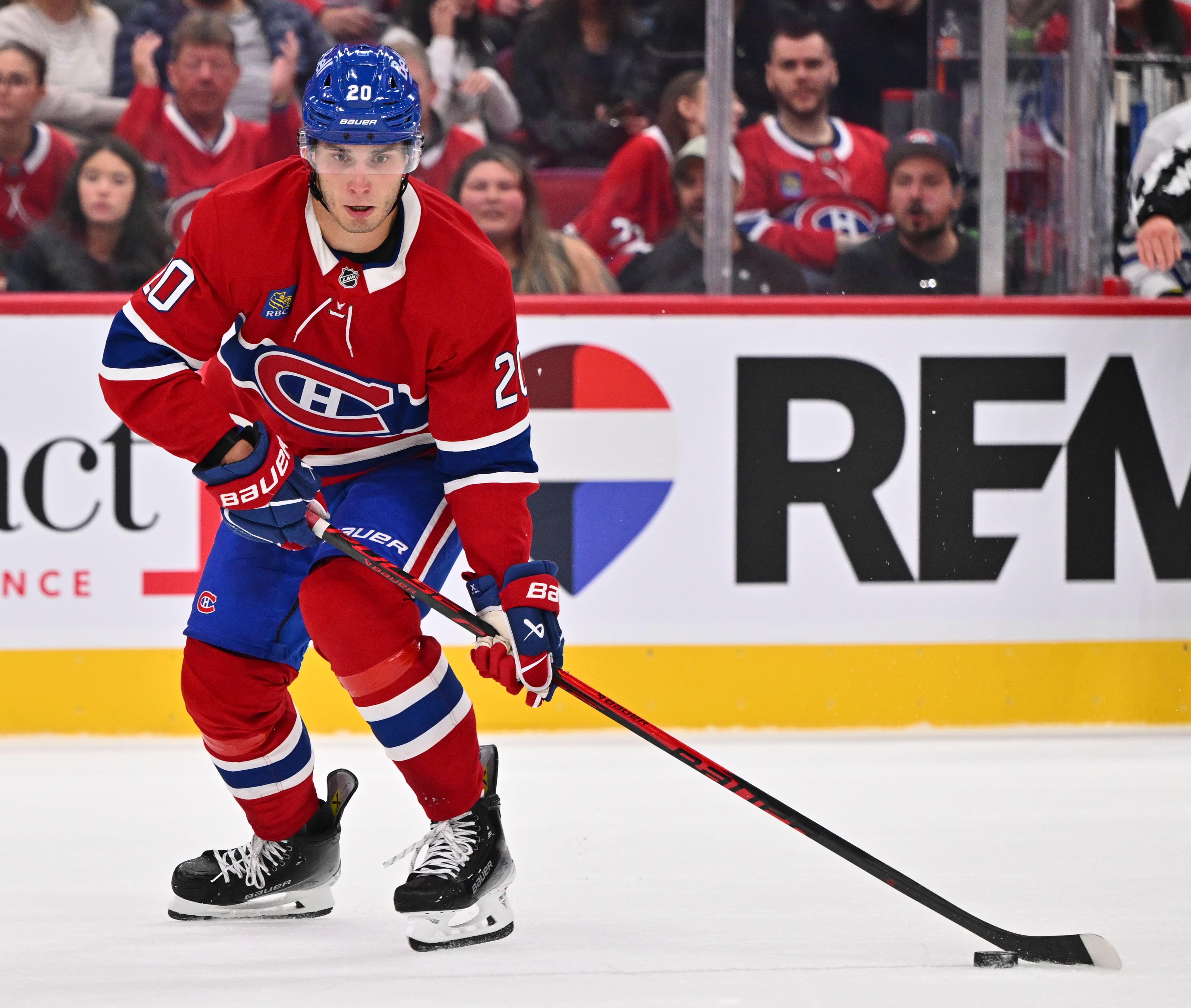 Slafkovsky ne fait pas de la peinture à numéros depuis qu’il s’est joint au Canadien