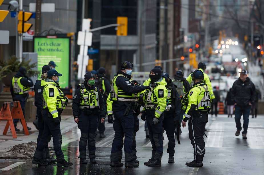 Image principale de l'article Un leader du mouvement aurait été arrêté à Ottawa