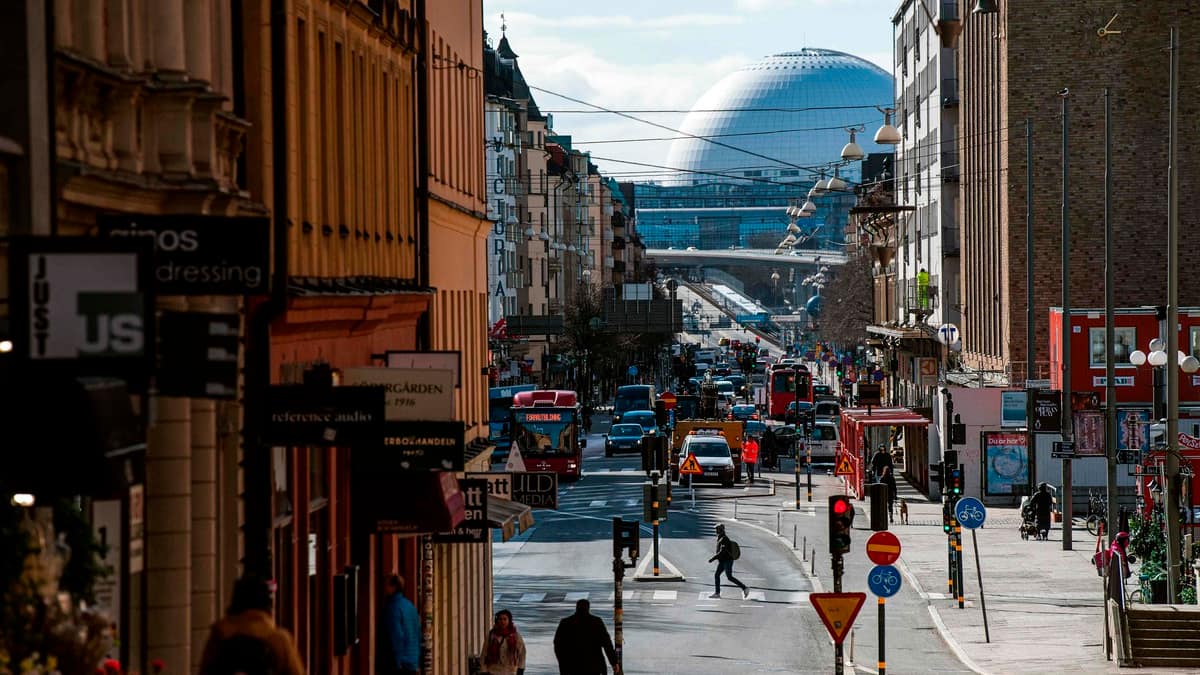 The first case of monkeypox in Sweden The first case of monkeypox in Sweden