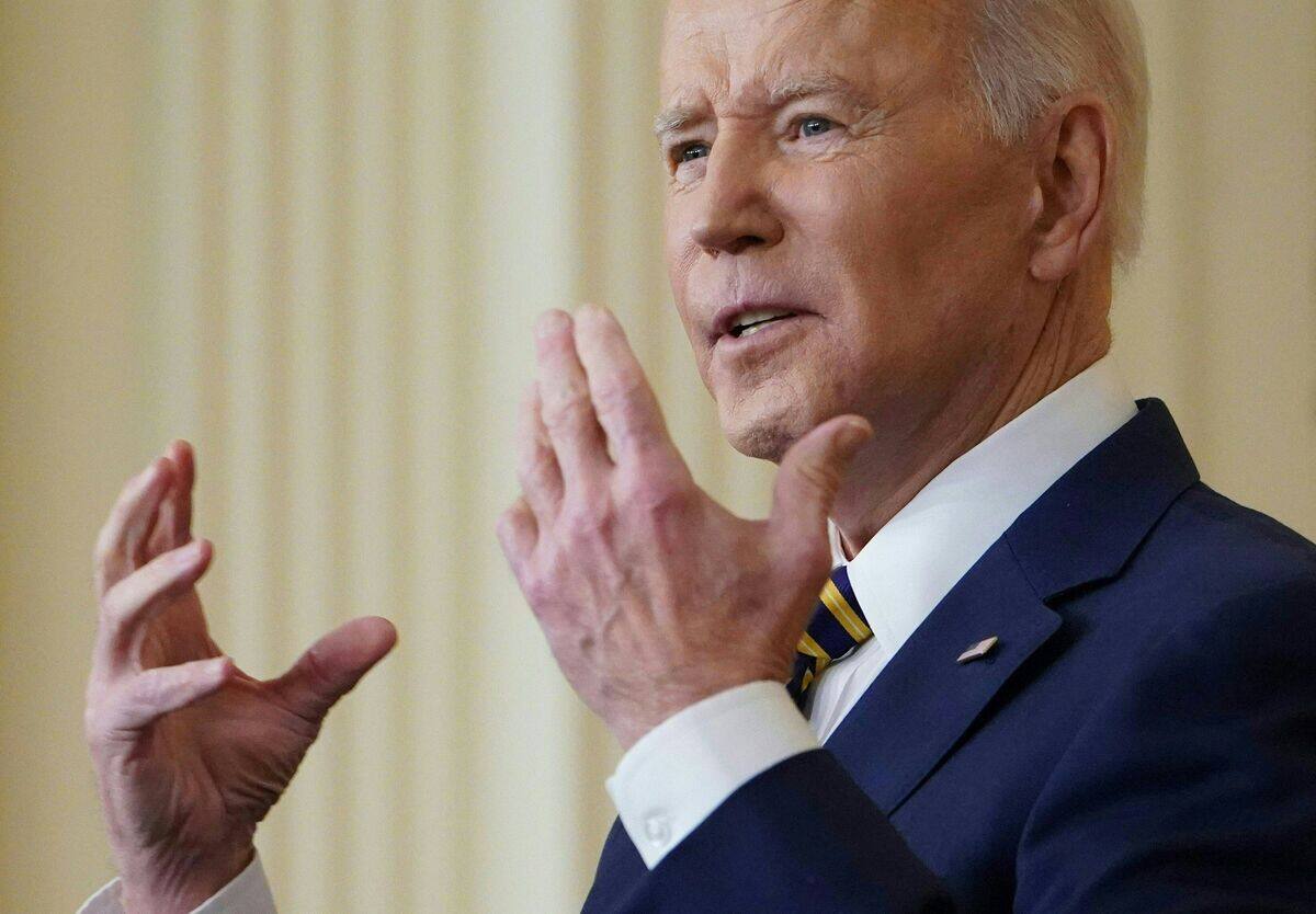 Biden vante ses &laquo;progr&egrave;s&raquo; dans une ann&eacute;e de &laquo;d&eacute;fis&raquo;