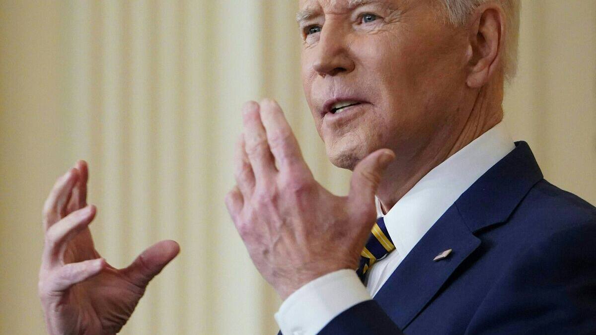 Biden vante ses «progrès» dans une année de «défis»