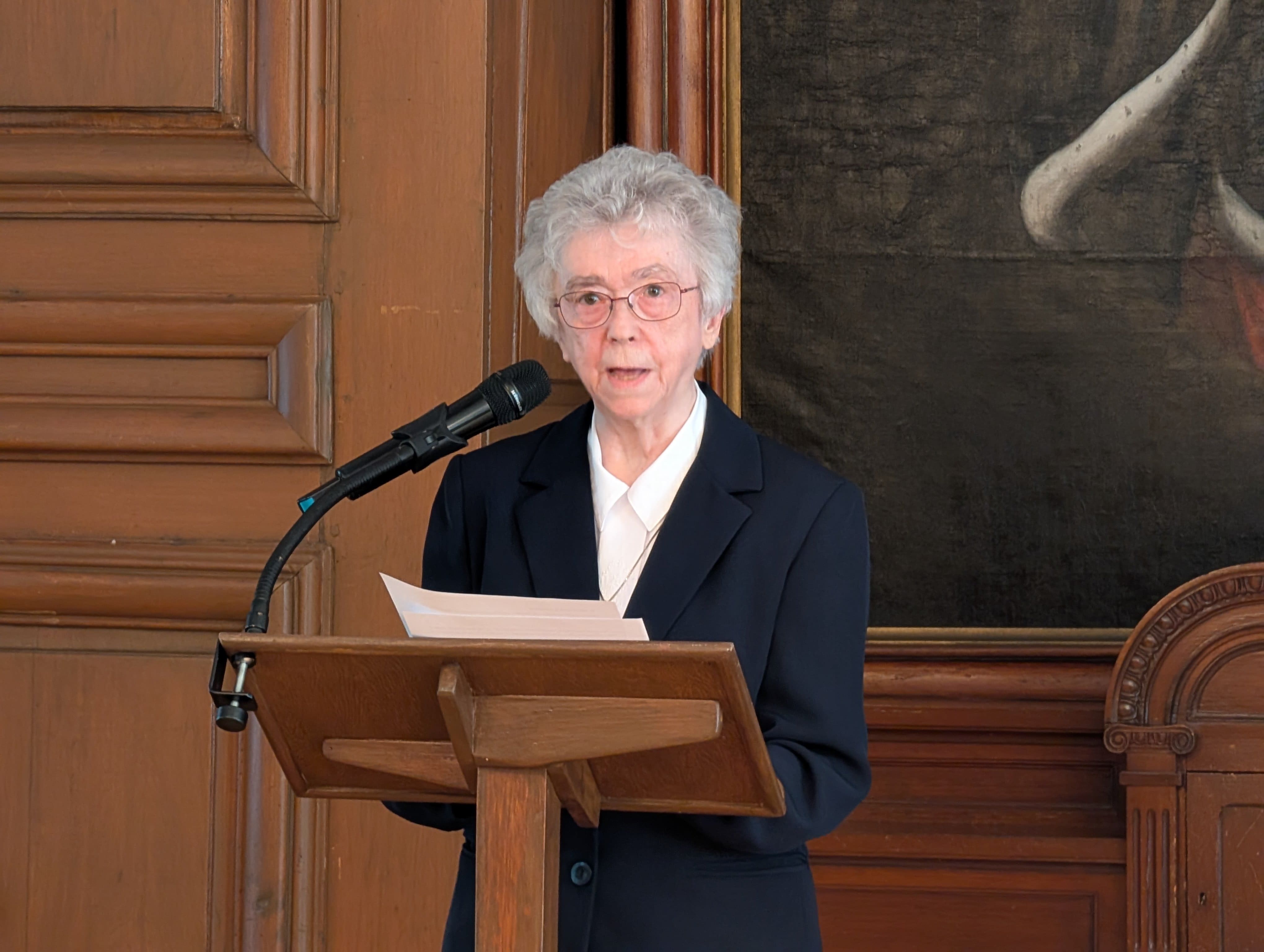 «Ce projet n’est pas une rupture. Il vient prolonger autrement l’esprit qui a animé ce lieu depuis ses origines», a affirmé soeur Pauline Duchesne, supérieure générale.