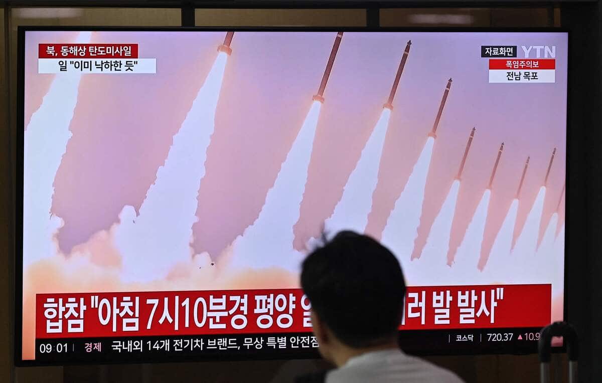 Pyongyang tire une salve de missiles balistiques, premier essai depuis ...