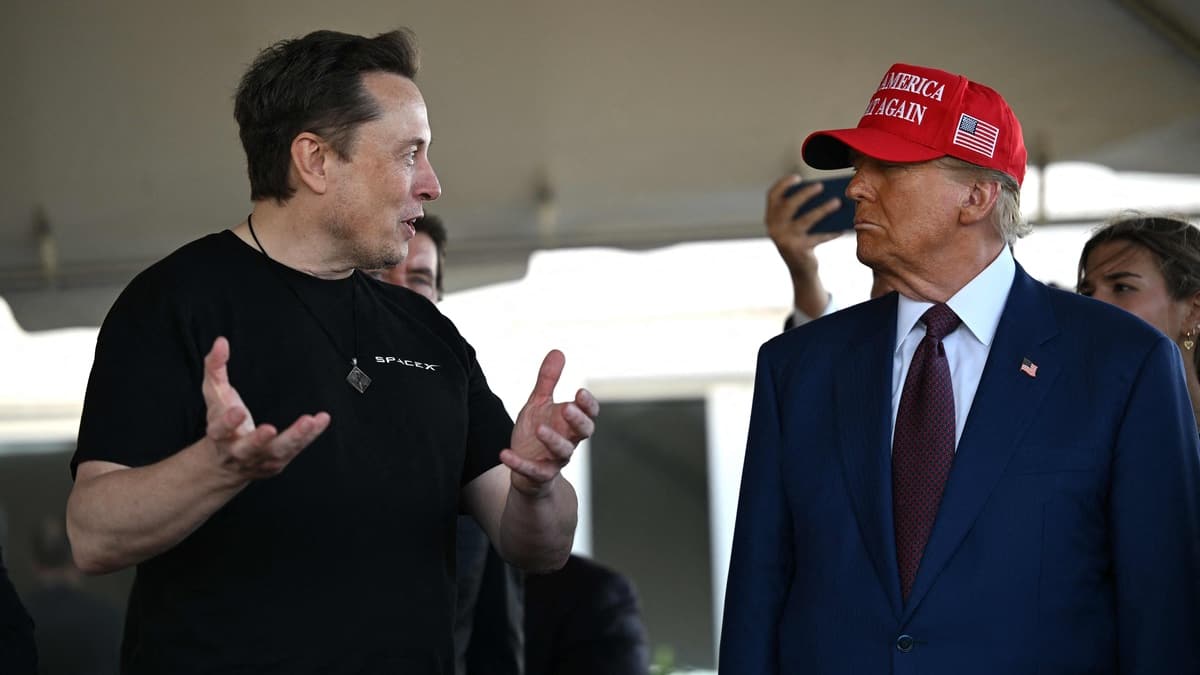Donald Trump publie dans Truth Social un message privé destiné à Elon ...